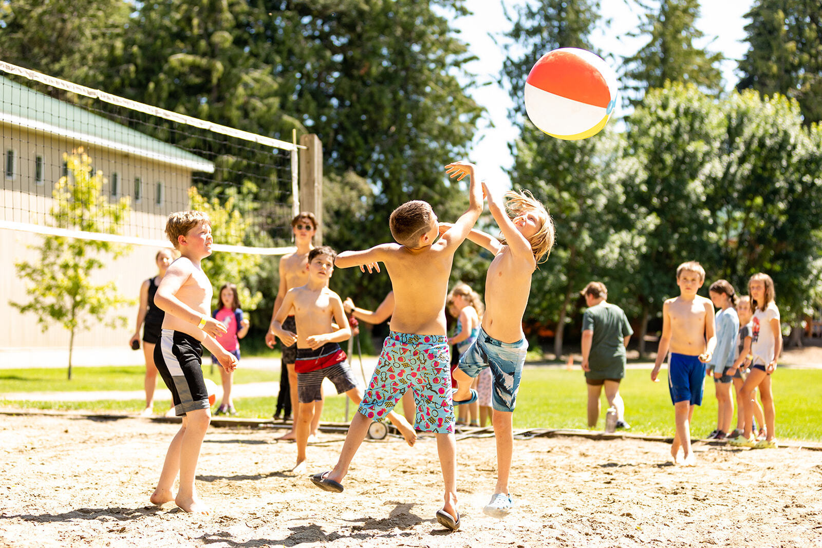 Volleyball skill block