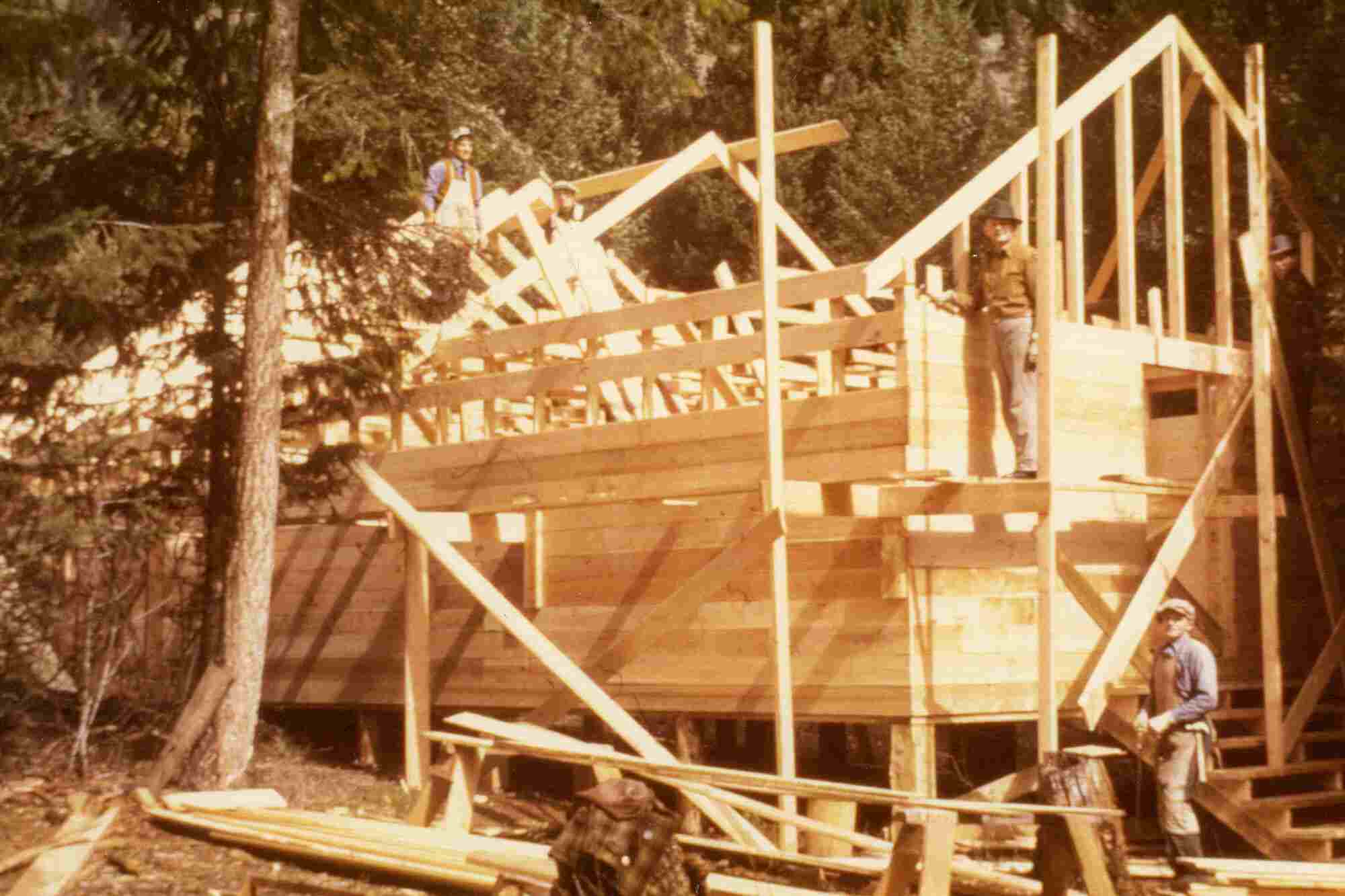 Construction of Cabin 1