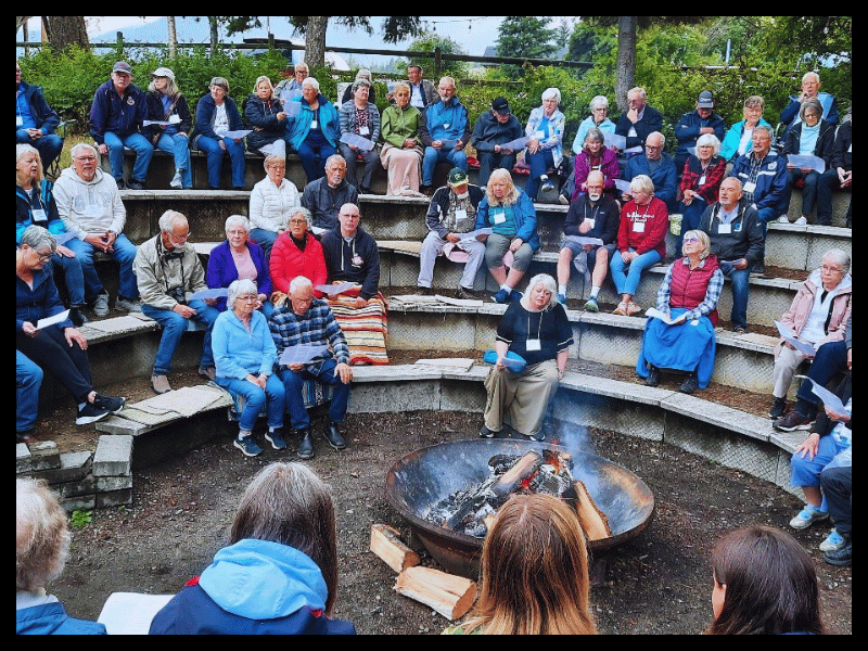 55plus retreat fireside